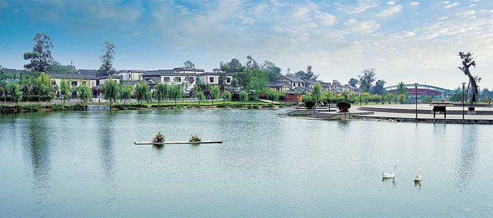 鄉村旅游策劃公司：三圣花鄉建筑旅游規劃融入了蜀文化民居風格