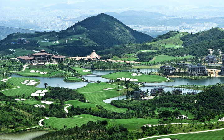 山地旅游規(guī)劃院：深圳東部華僑城云海谷旅游規(guī)劃實景圖